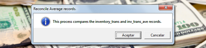 Invtransavecheck para Infor VISUAL 6.5.4 – 7.0 y 7.1.2