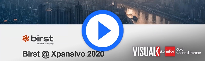 Infor Birst (Business Intelligence), Xpansivo 20